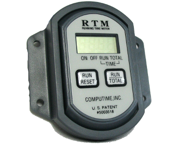 Run time meter for all vibrating machinary, equipment and vehicles