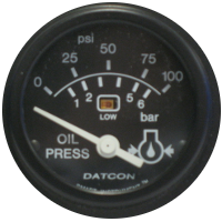 Datcon Oil Pressure Gauges and Matching Senders